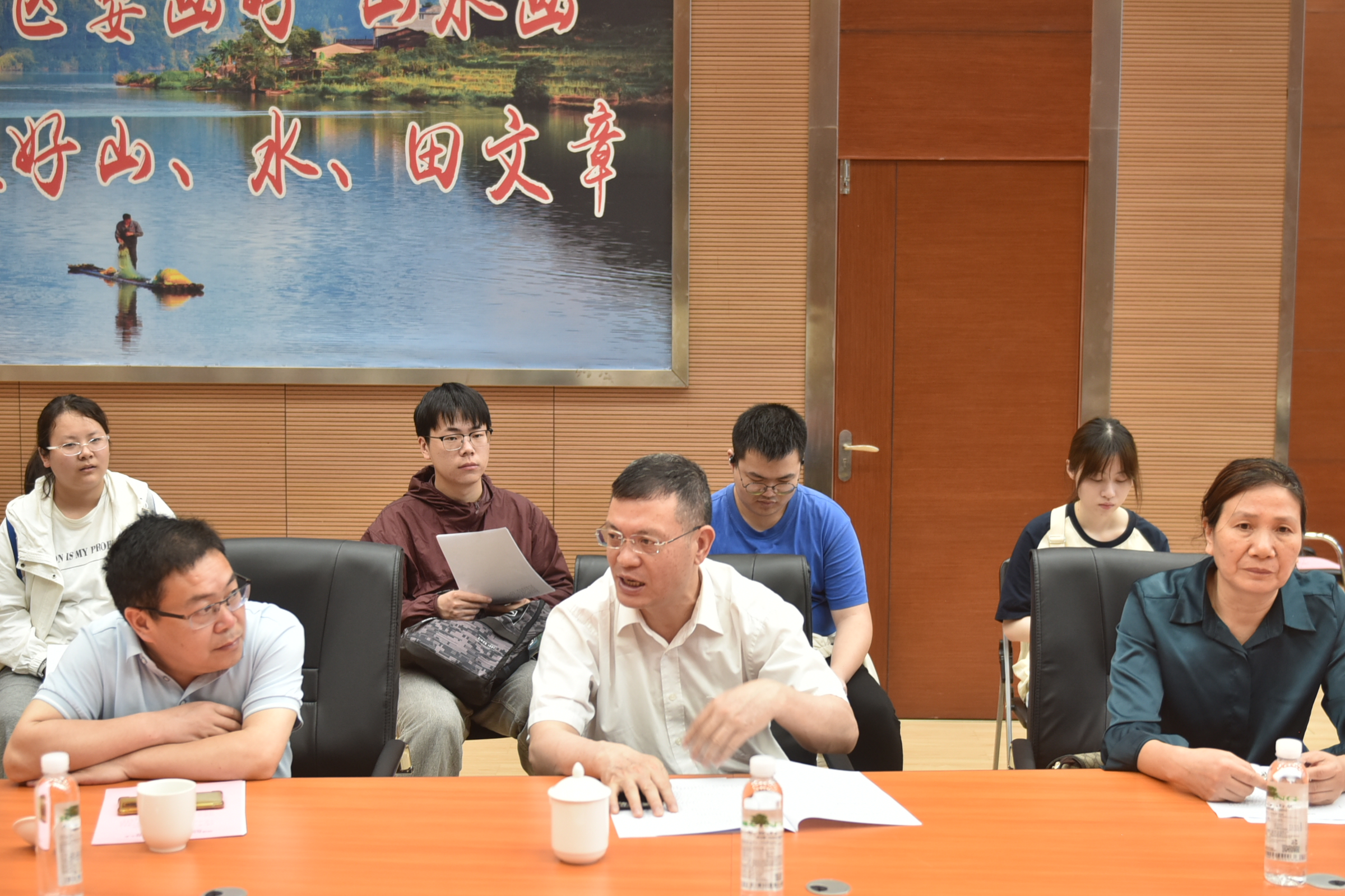 校企联袂助学子 9159金莎游艺场沃土绽芳华 --福建农林大学林学院师生至福建9159金莎游艺场调研